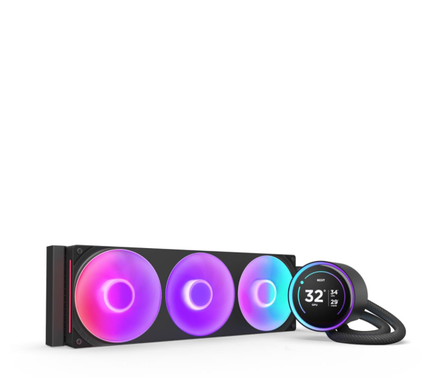 NZXT Kraken Elite 360 RGB 3x120mm RL-KR36E-B2 - 1299143 - zdjęcie 2